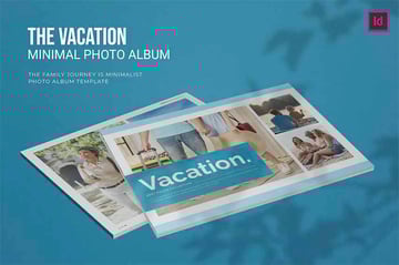 Vacation Photoshop Album Template