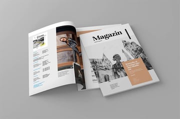 Zine Magazine Template 