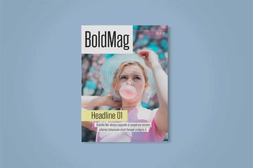 Printable Zine Template