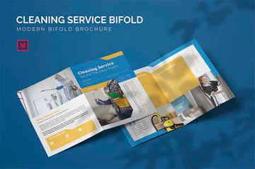 Cleaning Brochure Design Templates