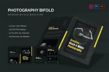 Creative Photography Brochure Template PSD 