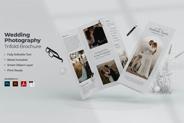 Wedding Photography Brochure Template