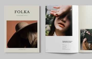 Folka Photography Brochure Template