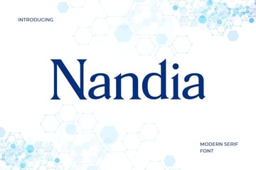 Nandi Modern Transitional Serif Font