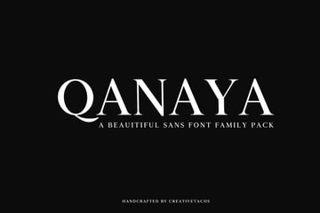  Qanaya Transitional Serif Font 