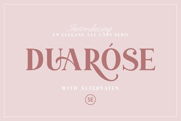 Duarose Transitional Fonts