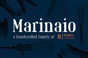 Marinaio Transitional Font Examples
