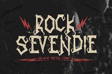Rock Sevendie Rocker Font