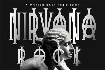 Nirvana Rock Fonts