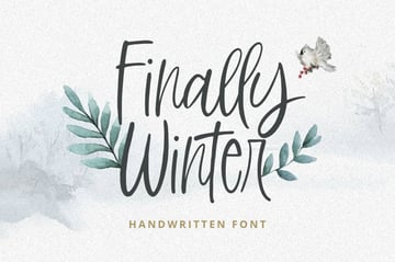Finally Winter Fonts