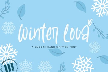 Wintery Fonts