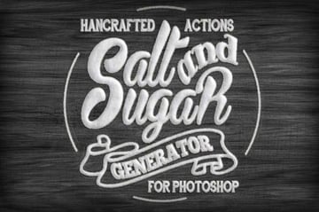 Salt and Sugar Text Effects in Photoshop