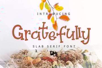 Gratefully Slab Serif Font