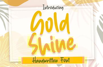 Gold Shine Font