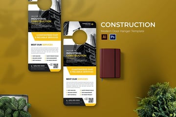  Industrial Construction Door Hanger Template 