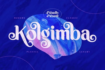 Kolgimba Modern Serif Font