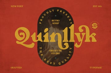Quinlliyk Retro Serif