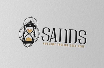 Sands Hourglass Brand Logo 