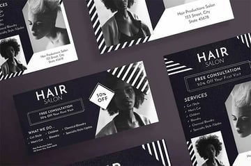 Hair Business Flyers