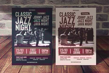 Jazz Night Flyer