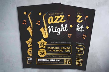 Jazz Night Flyer