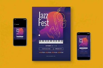 Jazz Band Flyer