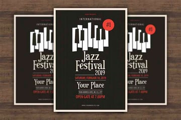 Jazz Club Flyer