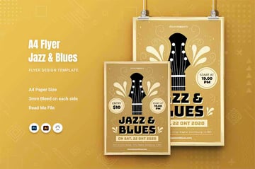 Jazz Brunch Flyer