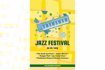 Jazz Brunch Flyer
