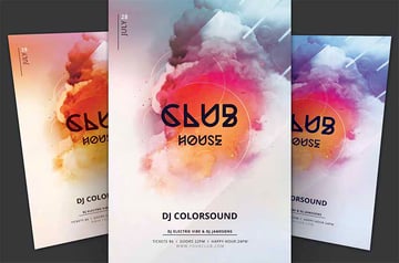 Club House Party Flyer