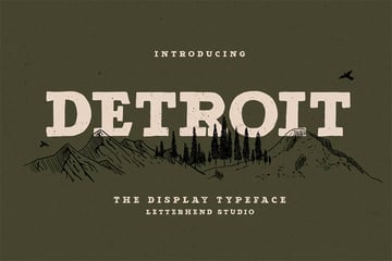 Detroit: Cool Bold Font