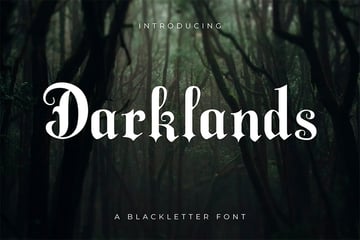Darklands: Bold Old English Font