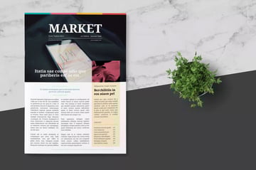 Clean Minimal Business Newsletter Template