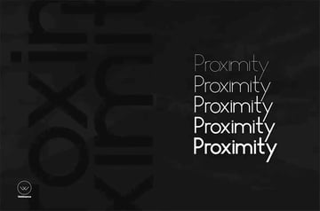 Proximity Sans