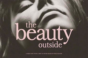 Beauty Outside Serif Font