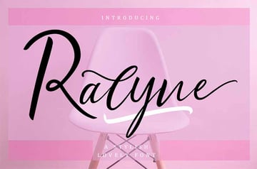 Ralyne Cursive Font