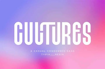 Cultures Fonts