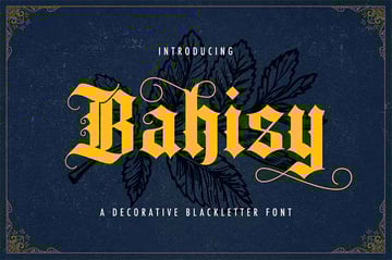 Bahisy Blackletter Font