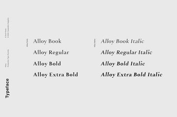 Alloy Sharp Serif