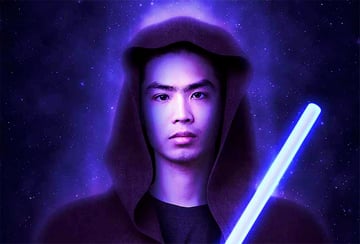 Starfighter Photoshop Action