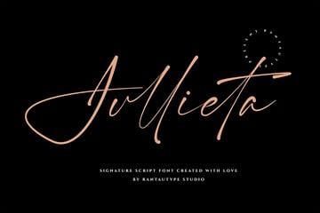 Jullieta Signature Script Font