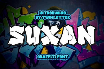 Street Art Graffiti Font