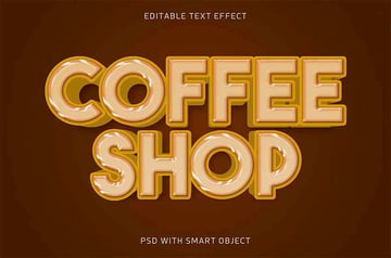 3D Text Effect Photoshop
