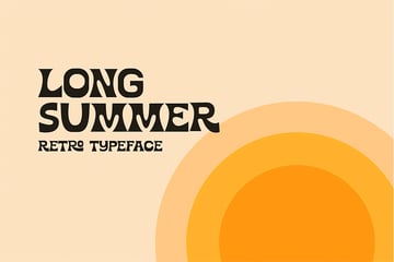 Long Summer Old School Font