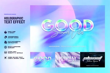 Hologram Effect Photoshop