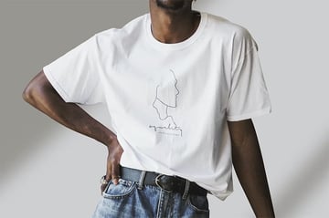Blank T-Shirt Mockup