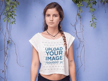 Crop Tee Mockup
