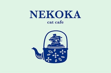 Nekoka: Bakery Logo Design
