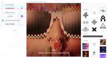 Electronic Dance Music Album Cover Template