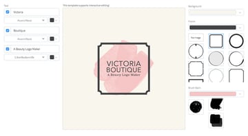 Beauty Boutique Logo Maker